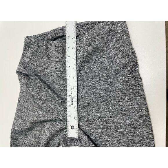 Avia High Waisted Active Yoga Leggings Pull On Stretch Heathered Gray Pocket XS - Picture 8 of 8